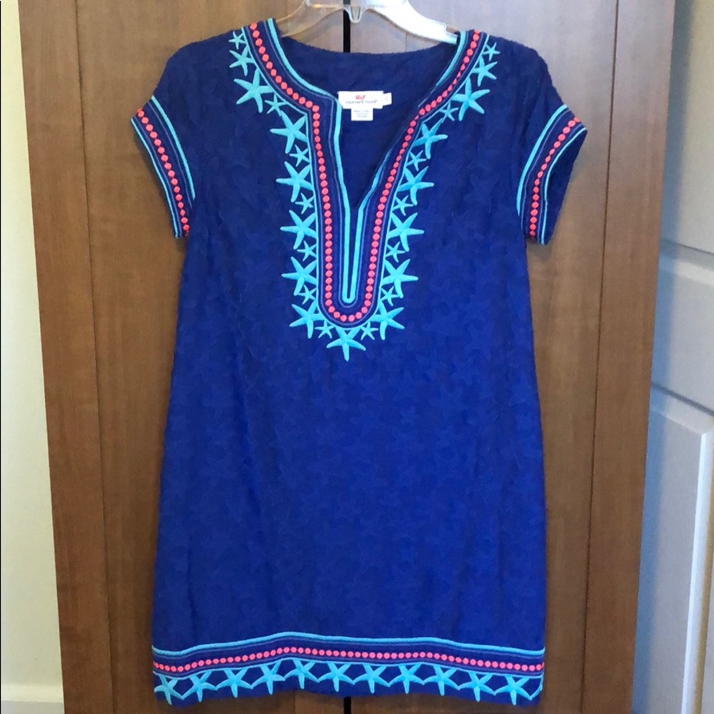 Vineyard Vines starfish shift dress